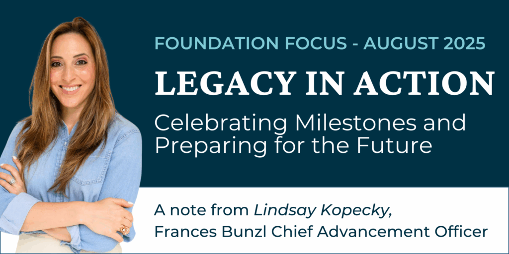 Foundation Focus August 2025 - Lindsay Banner